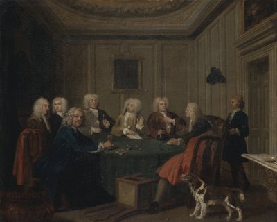 Ein Club von Gentlemen von Joseph Highmore
